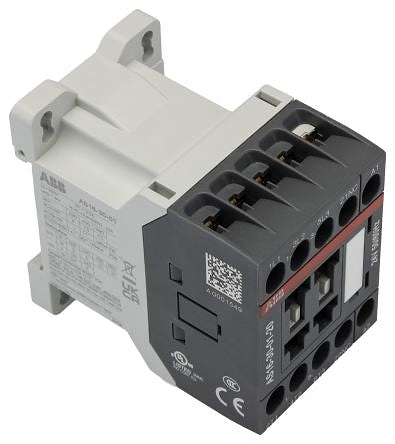 ABB Contactor, 24V Coil, 3-Pole, 24 A, 4 kW 24V, 3 NO