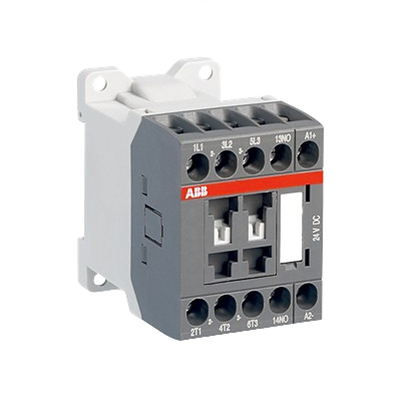 ABB 1SBL12 Contactor, 24V Coil, 3-Pole, 25 A, 7.5 kW 24V, 4 NO, 690V