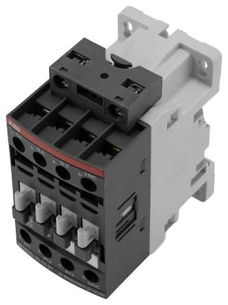 ABB AF Contactor, 20V dc, 60 V dc Coil, 3-Pole, 4 A, 5.5 kW 24V, 60 V, 3 NO/1 NC, 690V