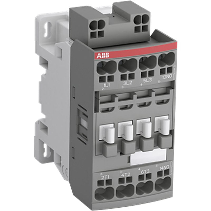 ABB 1SB Block Contactor, 130V ac/dc, 48 V ac/dc Coil, 3-Pole, 4 kW, 3 NO/0 NC
