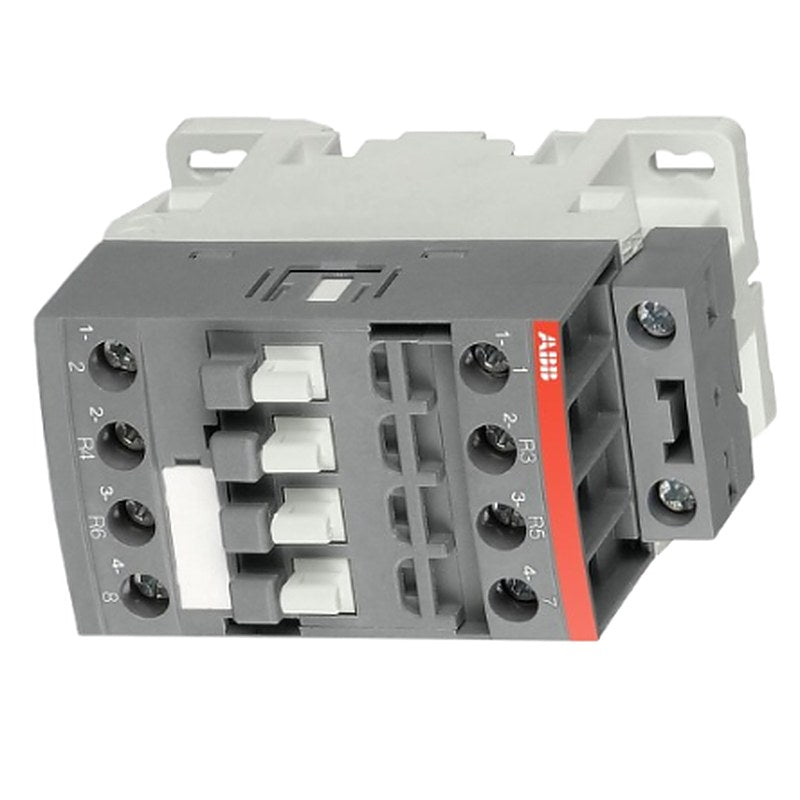 ABB AF Contactor, 130V, 48 V Coil, 4-Pole, 9 A, 4 kW 130V, 48 V, 2 NO/2 NC, 690V