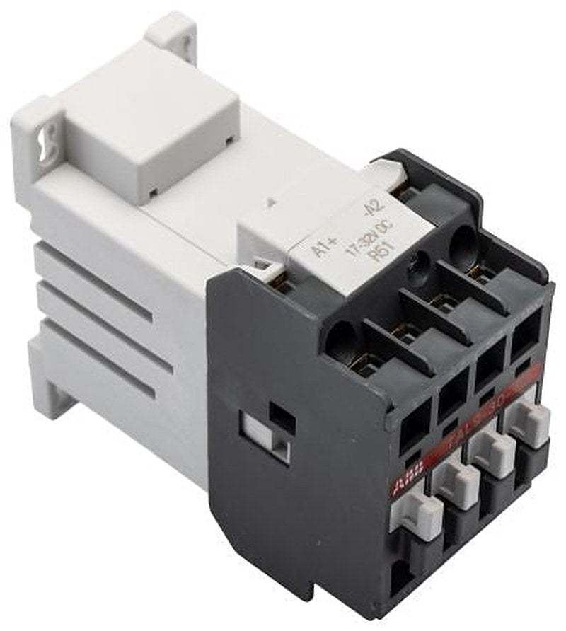 ABB TAL Contactor, 17V, 32 V Coil, 3-Pole, 4 A, 5.5 kW 17V, 32 V, 4 NO, 690V