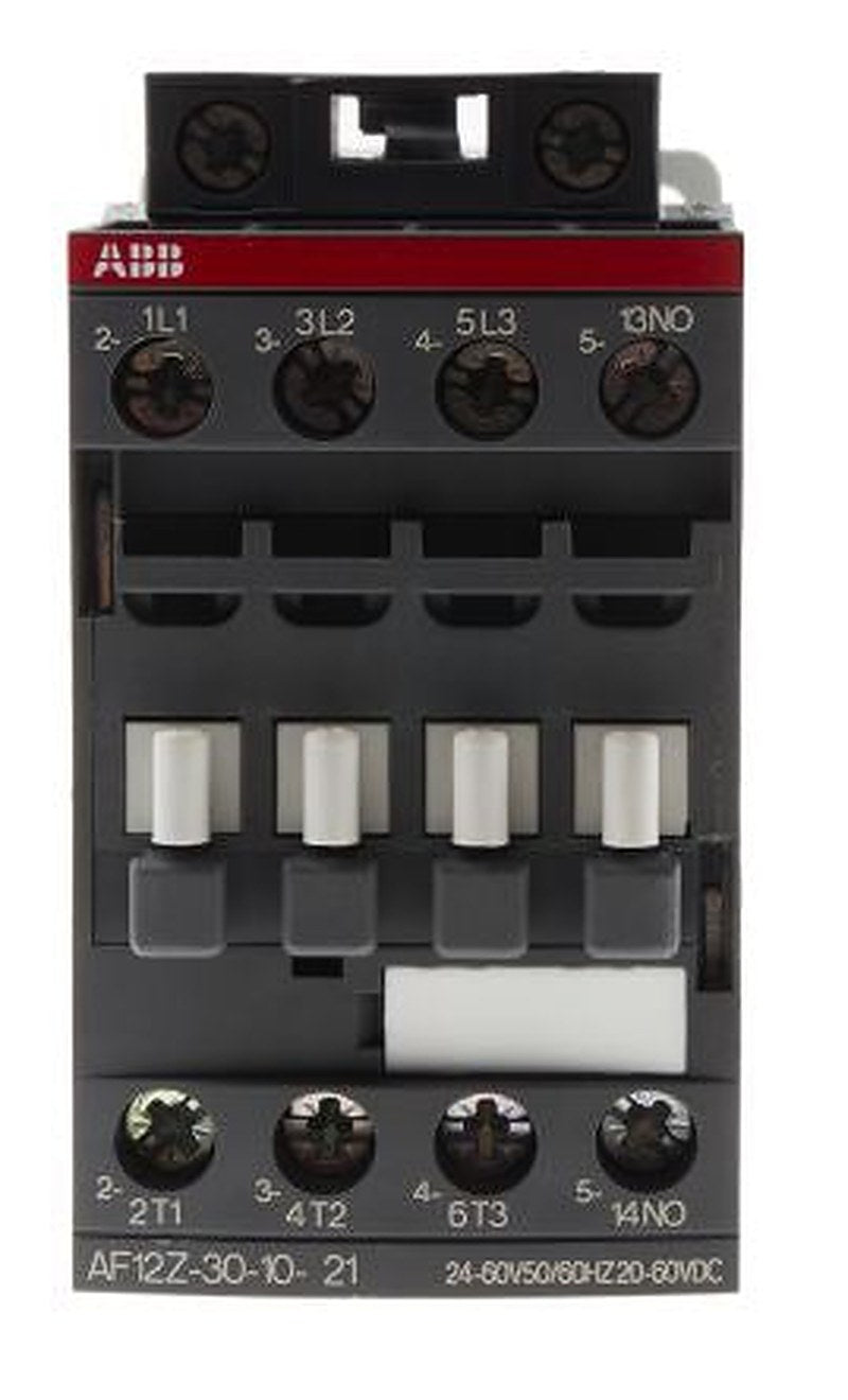 ABB AF12 Contactor, 60V dc Coil, 3-Pole, 9 A, 5.5 kW 60V dc, 3 NO, 690V ac