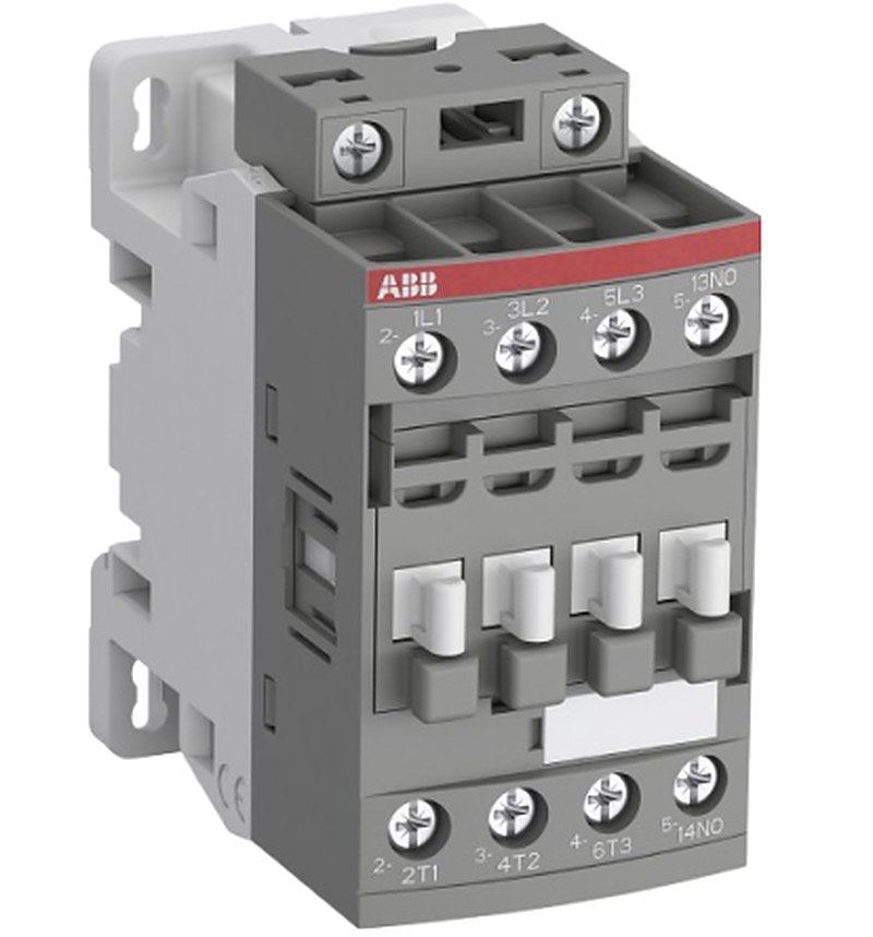 ABB AF Contactor, 100V, 250 V Coil, 3-Pole, 4 A, 5.5 kW 100V, 250 V, 3 NO, 690V