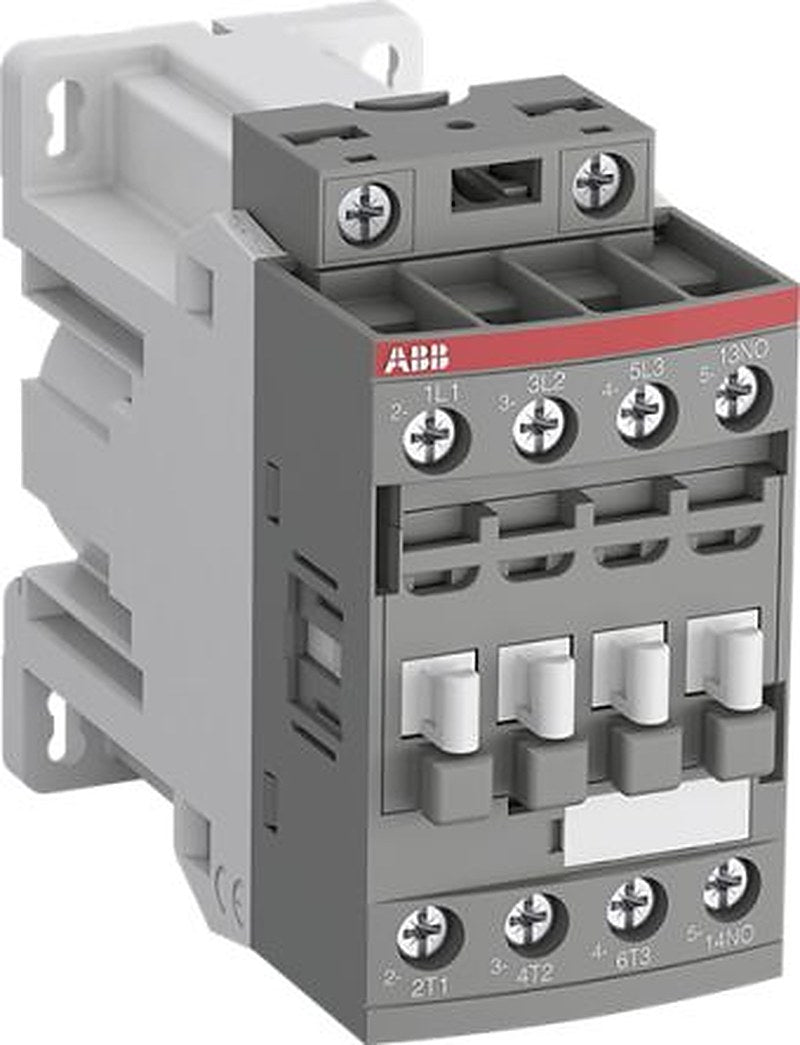 ABB 1SBL176 Contactor, 24V Coil, 3-Pole, 30 A, 7.5 kW 24V, 3 NO/1 NC, 690V