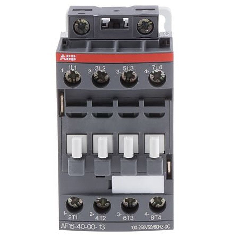 ABB AF16 Contactor, 230V ac Coil, 4-Pole, 30 A, 7.5 kW 250V, 4 NO, 690V ac