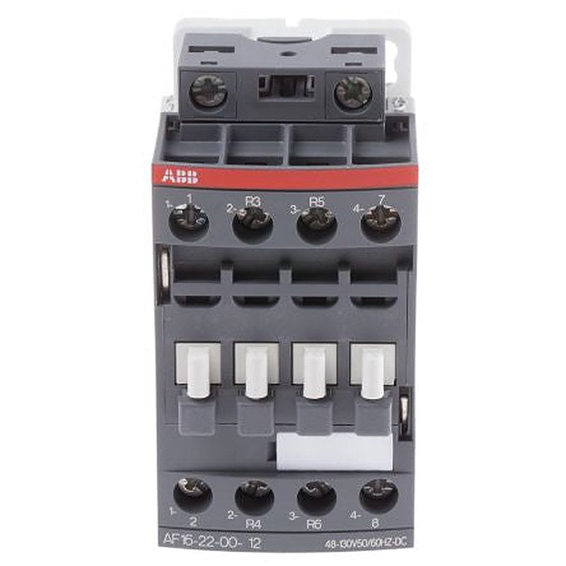 ABB AF16 Contactor, 110V ac/dc Coil, 4-Pole, 7.5 kW 130V, 2 NO/2 NC, 690V ac