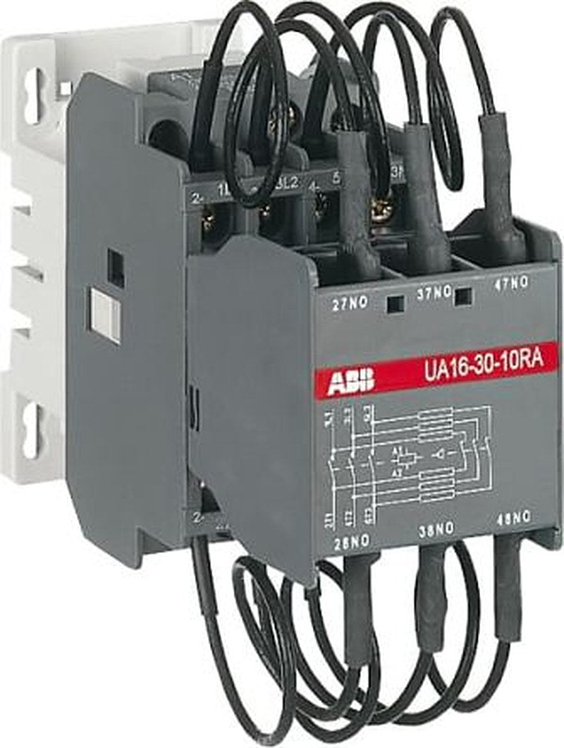 ABB UA Contactor, 400V, 440 V Coil, 3-Pole, 4 A 415V, 440 V, 3 NO, 1kV