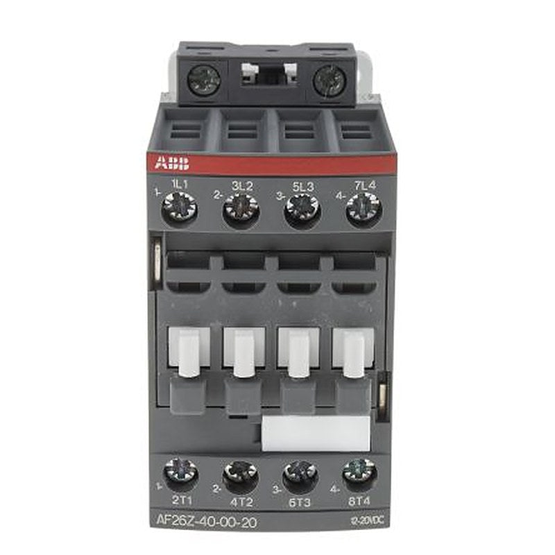 ABB AF26Z Contactor, 12V dc Coil, 4-Pole, 45 A, 11 kW 20V, 4 NO, 690V ac