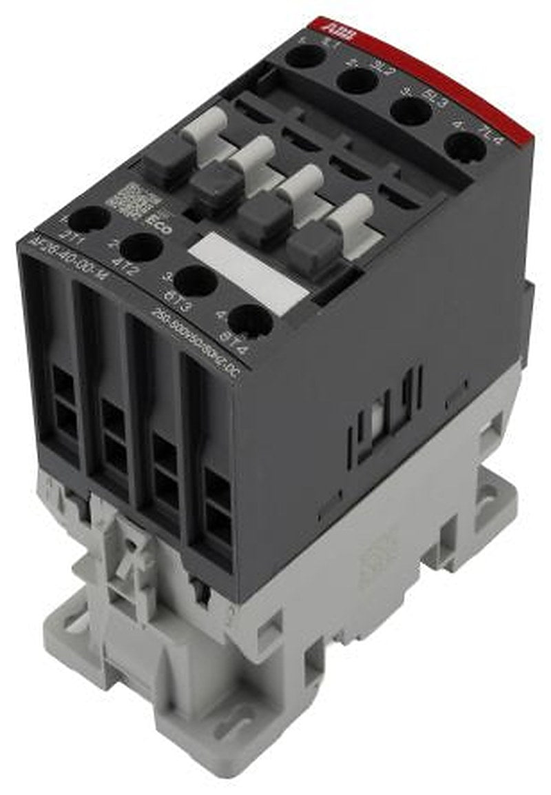 ABB 1SBL2 Contactor, 250V, 500 V Coil, 4-Pole, 45 A, 11 kW 250V, 500 V, 4 NO, 690V