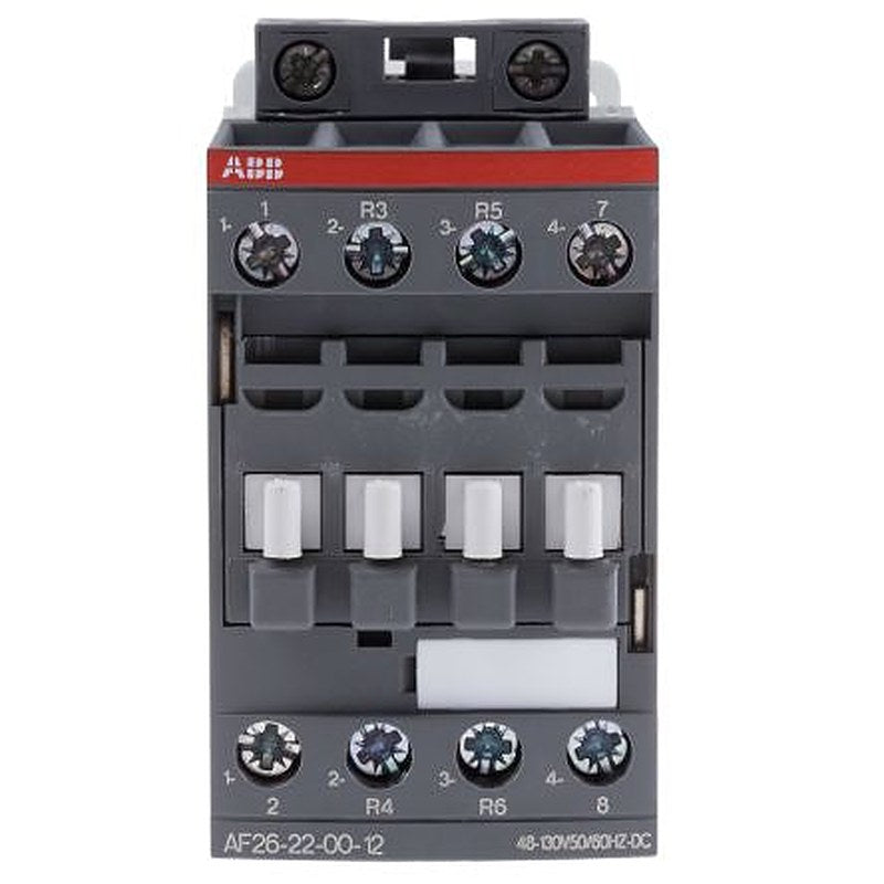 ABB AF26 Contactor, 110V ac/dc Coil, 4-Pole, 45 A, 11 kW 130V, 2 NO/2 NC, 690V ac