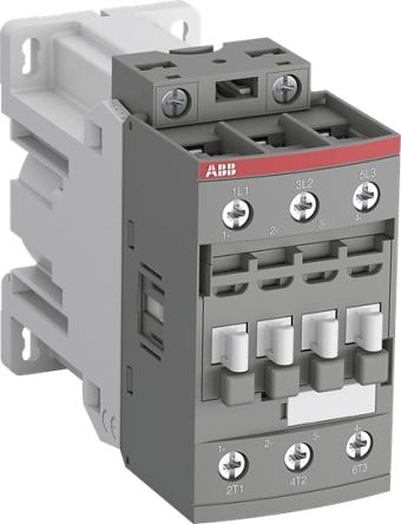 ABB 1SBL2 Contactor, 24V Coil, 3-Pole, 50 A, 18.5 kW 24V, 3 NO, 690V