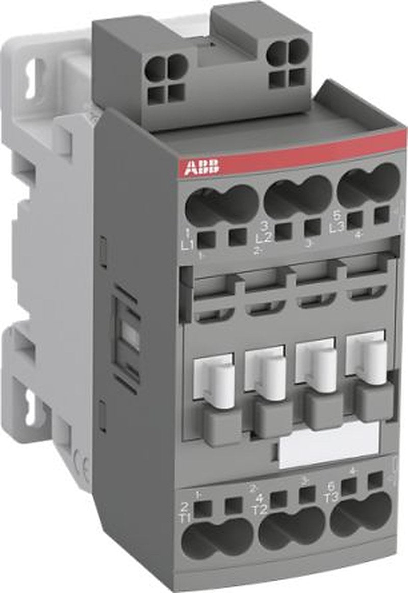 ABB 1SBL2 Contactor, 130V, 48 V Coil, 3-Pole, 50 A, 18.5 kW 130V, 48 V, 3 NO, 690V