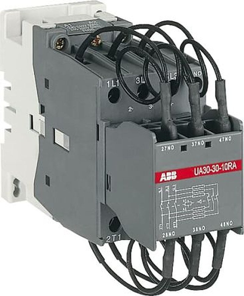 ABB UA30-30-10RA Contactor, 230V, 240 V Coil, 3-Pole, 4 A 230V, 240 V, 4 NO, 690V