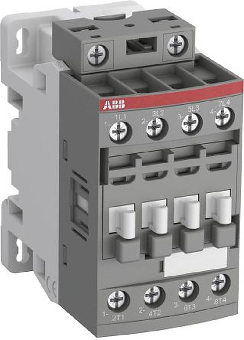 ABB AF38ZB-40-00-22 Contactor, 130V, 48 V Coil, 4-Pole, 300 A, 11 kW 130V, 4 NO, 690V