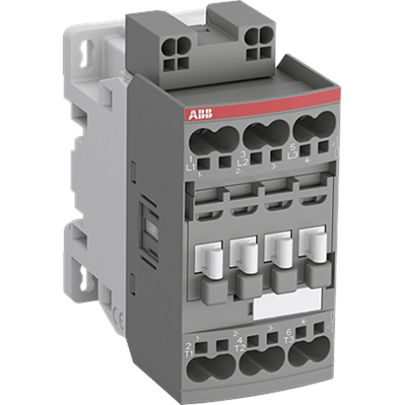 ABB 1SB Block Contactor, 250V ac/dc, 500 V ac/dc Coil, 3-Pole, 18.5 kW, 3 NO/0 NC