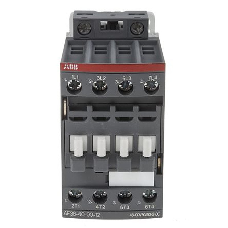 ABB AF38 Contactor, 110V ac/dc Coil, 4-Pole, 55 A, 11 kW 130V, 4 NO, 690V ac