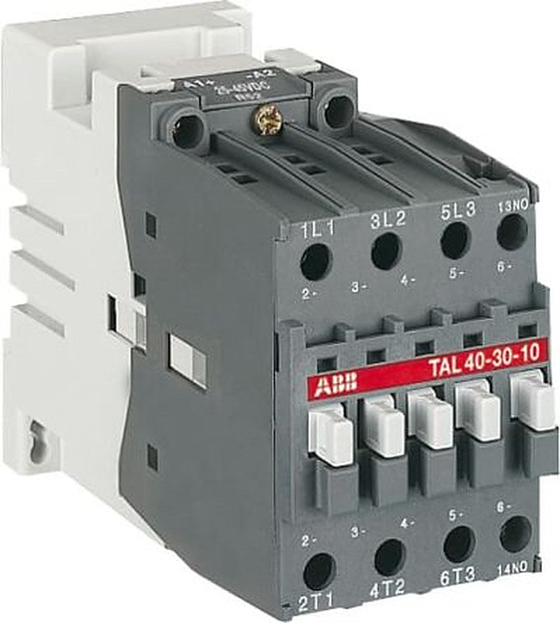 ABB TAL40-30-10 Contactor, 17V, 32 V Coil, 3-Pole, 4 A, 18.5 kW 32V, 3 NO, 690V