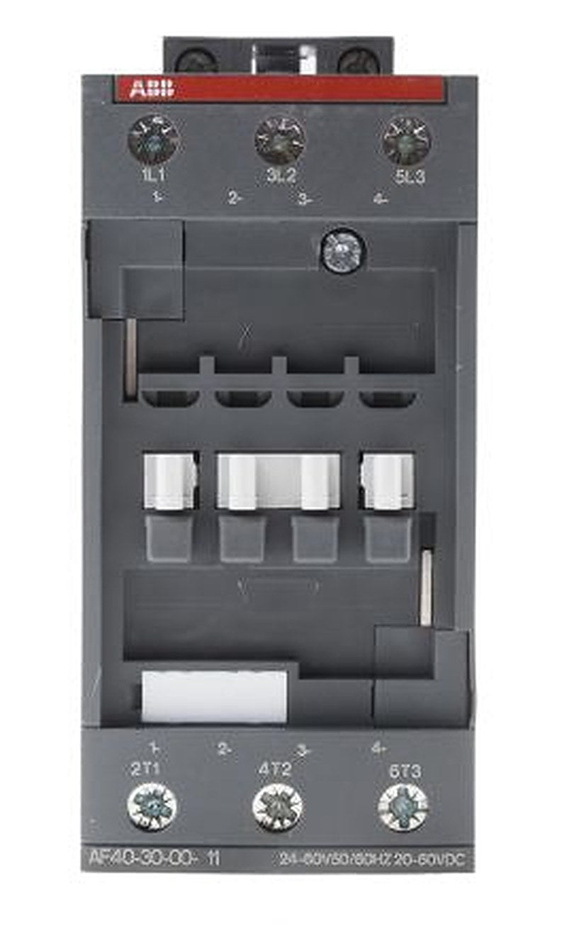 ABB AF40 Contactor, 24V ac/dc Coil, 3-Pole, 70 A, 18.5 kW 60V, 3 NO, 690V ac
