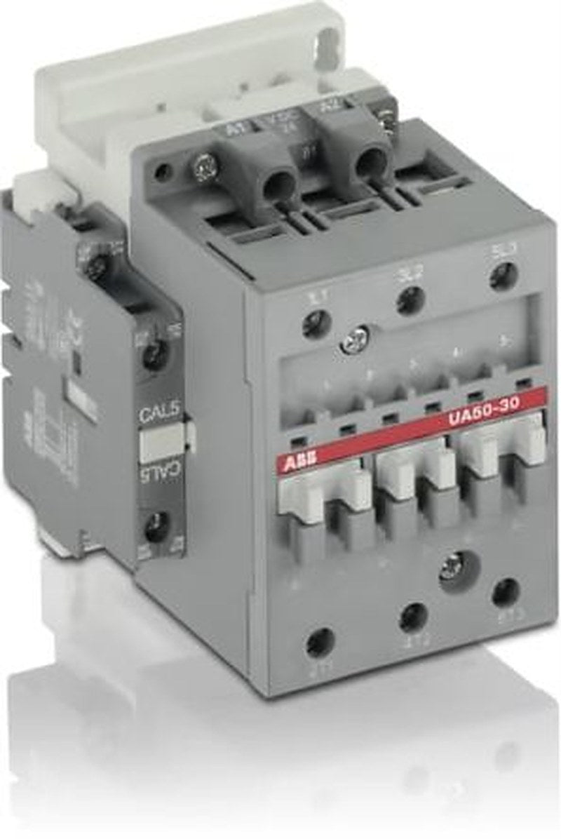 ABB UA50-30-11 Contactor, 24V Coil, 3-Pole, 55 kVA 24V, 3 NO, 690V