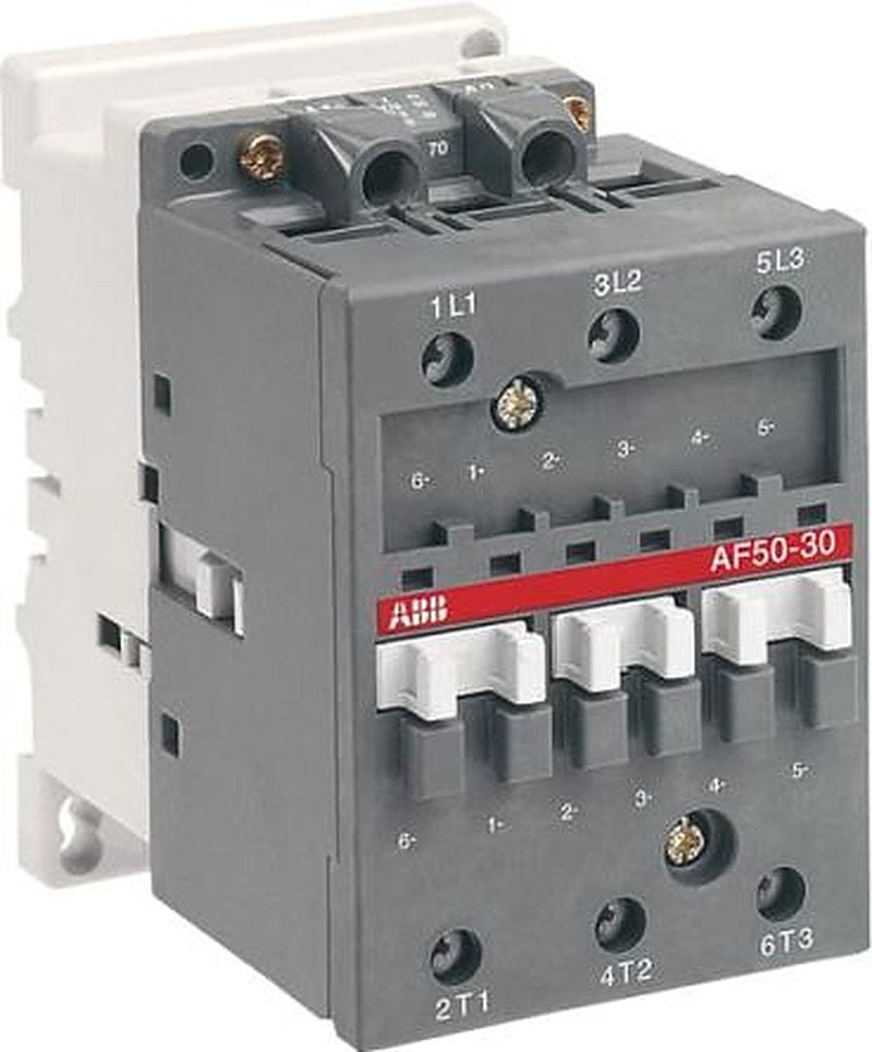 ABB 1SBL35 Contactor, 100V, 250 V Coil, 3-Pole, 50 A, 25 kW 100V, 250 V, 3 NO, 690V