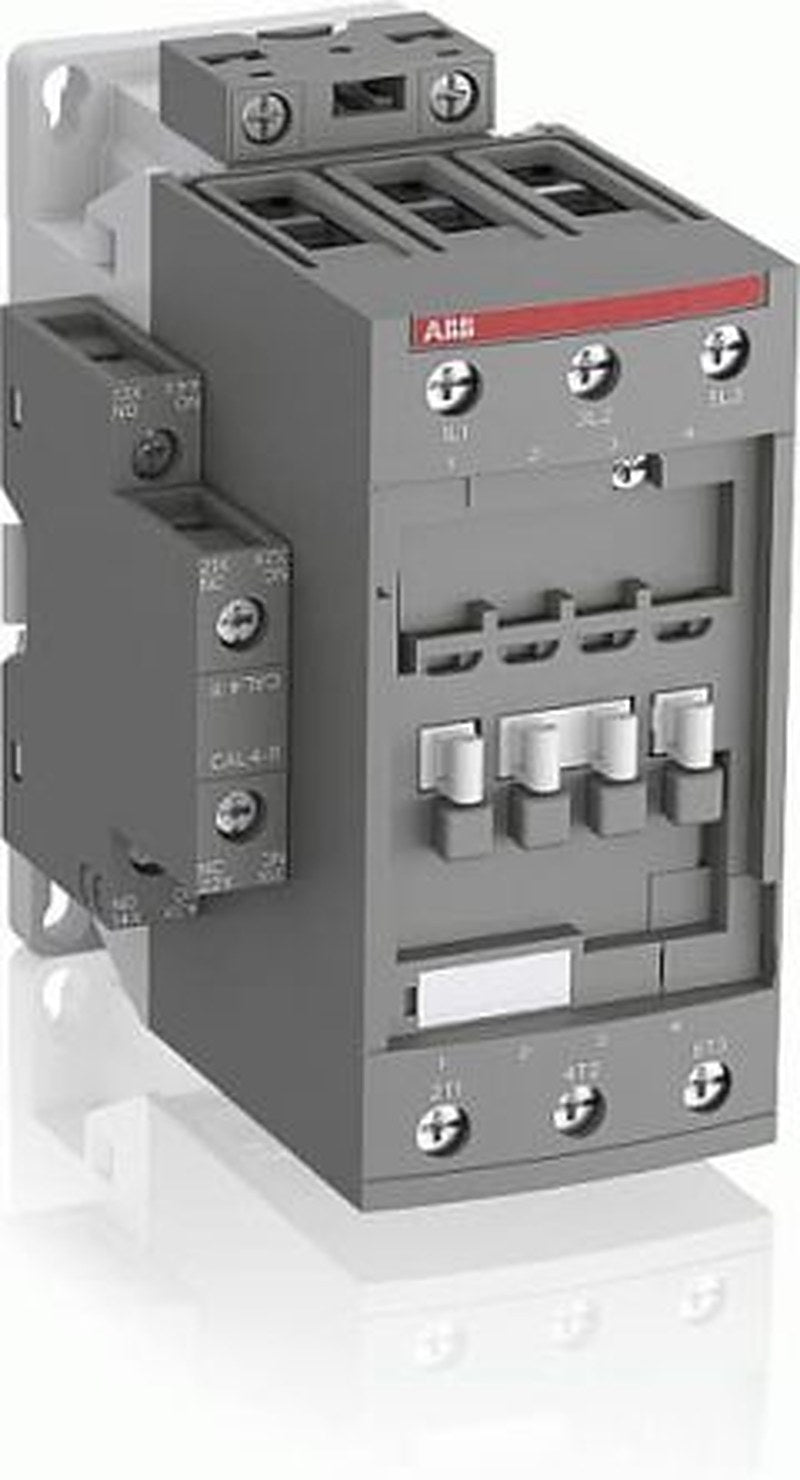 ABB 1SBL3 Contactor, 100V, 250 V Coil, 3-Pole, 105 A, 37 kW 100V, 250 V, 4 NO/1 NC, 690V