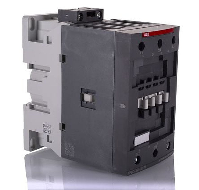 ABB AF80 Contactor, 20V dc, 60 V dc Coil, 3-Pole, 125 A, 37 kW 60V dc, 3 NO, 690V ac