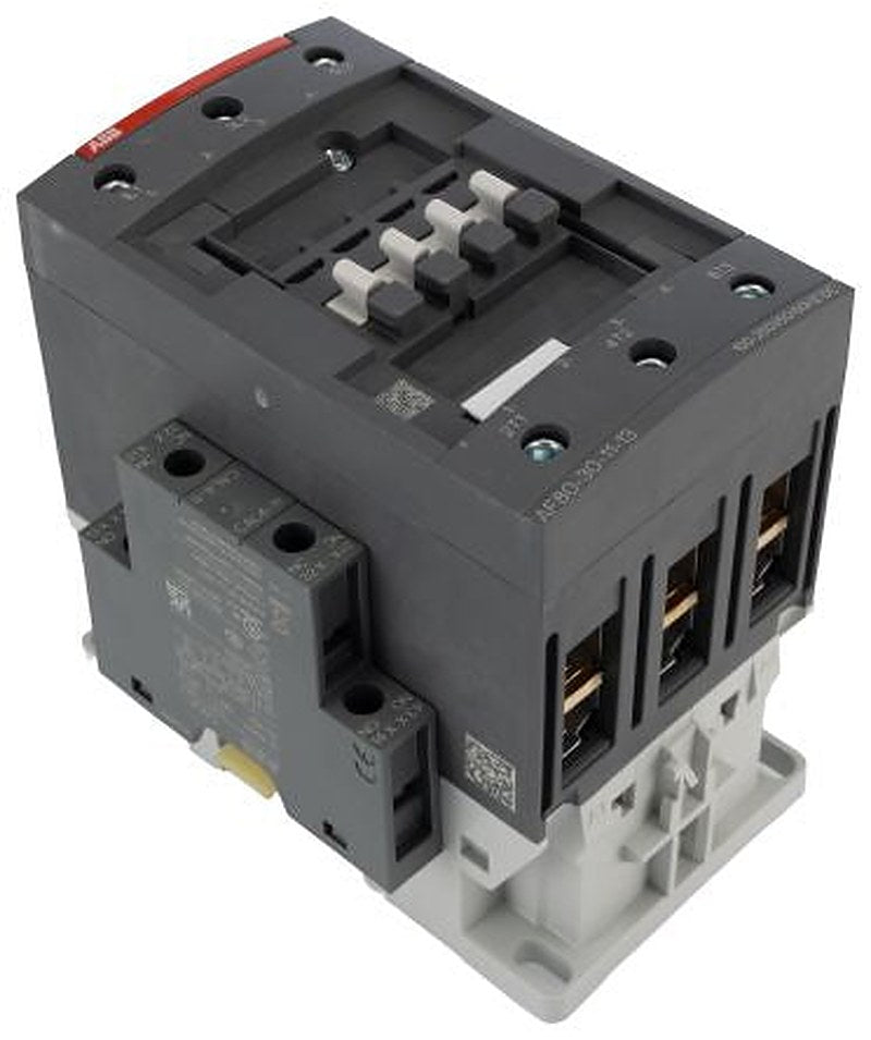 ABB AF Contactor, 1000V Coil, 3-Pole, 125 A, 37 kW 250V, 3 NO