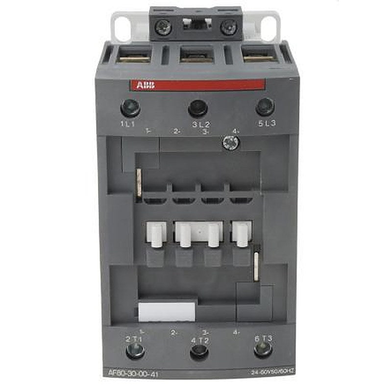 ABB AF Contactor, 24V ac, 60 V ac Coil, 3-Pole, 125 A, 37 kW, 3 NO, 690V ac