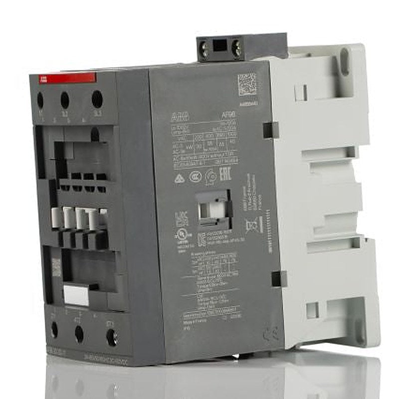 ABB AF96 Contactor, 24V ac/dc Coil, 3-Pole, 130 A, 45 kW 60V, 3 NO, 690V ac