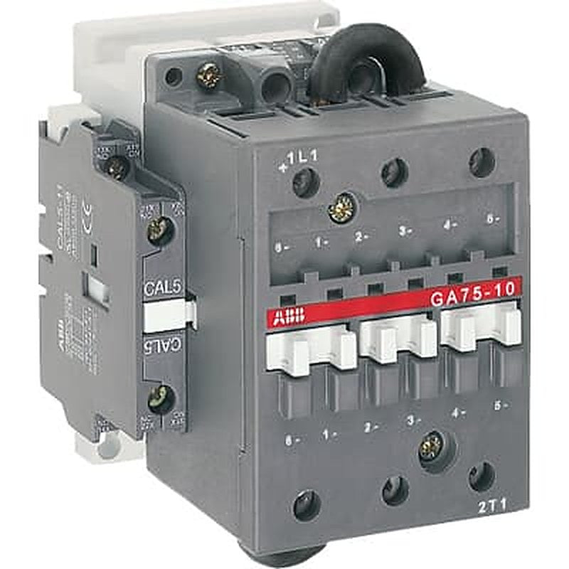 ABB GA75 Contactor, 110V, 120 V Coil, 1-Pole, 4 A 110V, 1 NO, 1kV