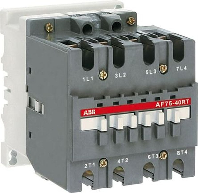 ABB AF75-40-00RT 20-60V DC Contactor, 20V, 60 V Coil, 4-Pole, 125 A, 45 kW 20V, 60 V, 4 NO, 690V