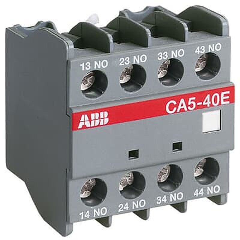ABB Auxiliary Contact Block, 4 Contact, 3 NO/1 NC, 1SBN01, Front, 4 A, 690V, 1SBN010040R1331
