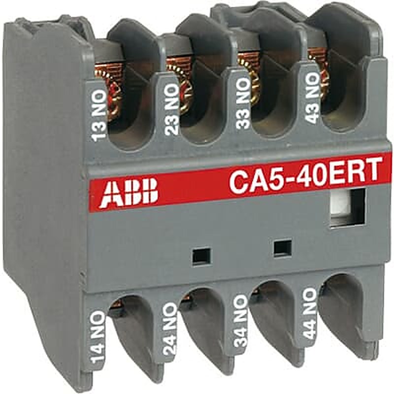 ABB Auxiliary Contact Block, 4 Contact, 3 NO/1 NC, CA5-31ERT, Front, 4 A, 690V, 1SBN010042R1031