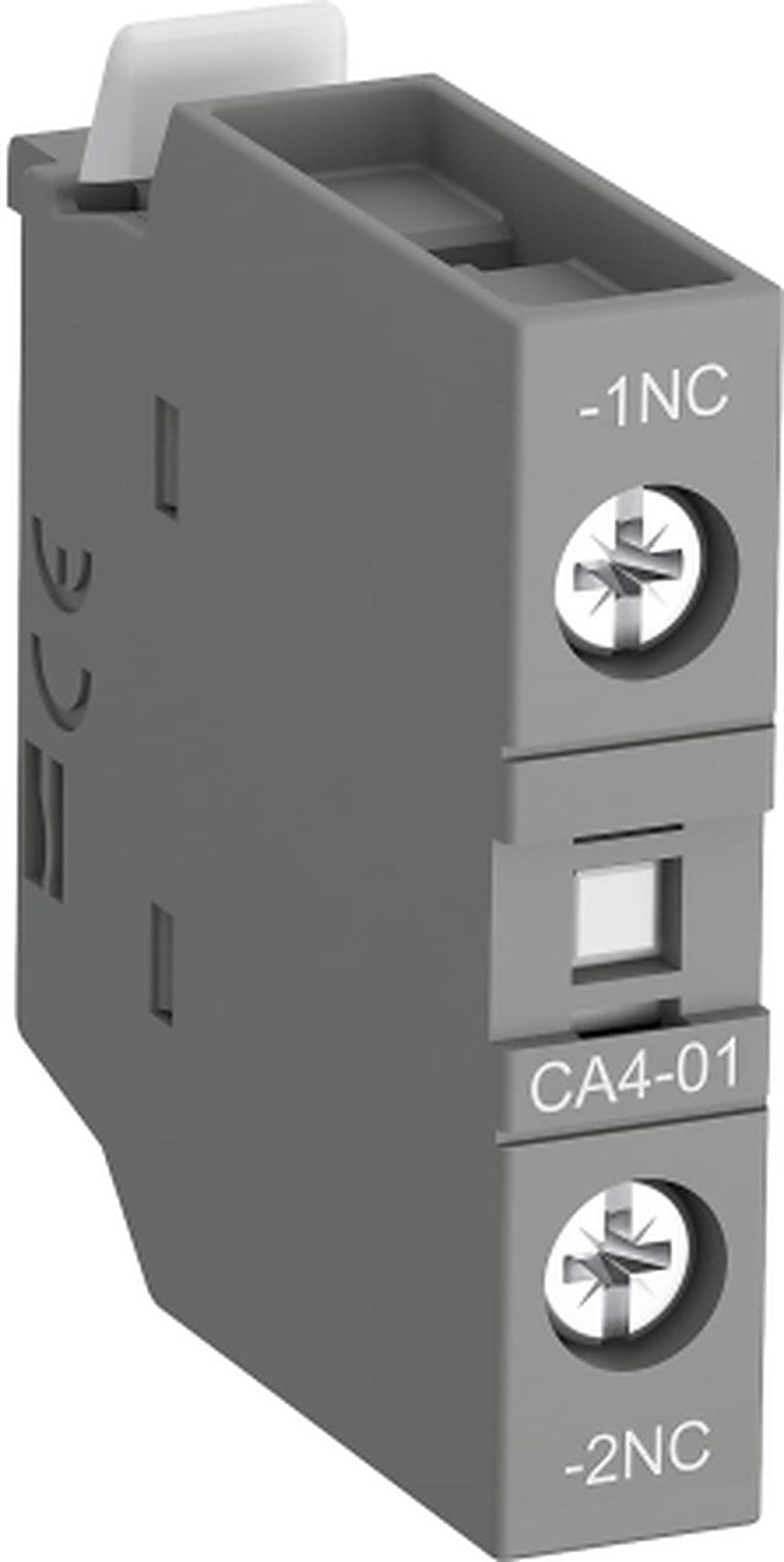 ABB Auxiliary Contact, 1 Contact, 1 NC, CA4, Front, 6 A, 600 V dc, 690V ac, 1SBN010110T1001 CA4-01-T