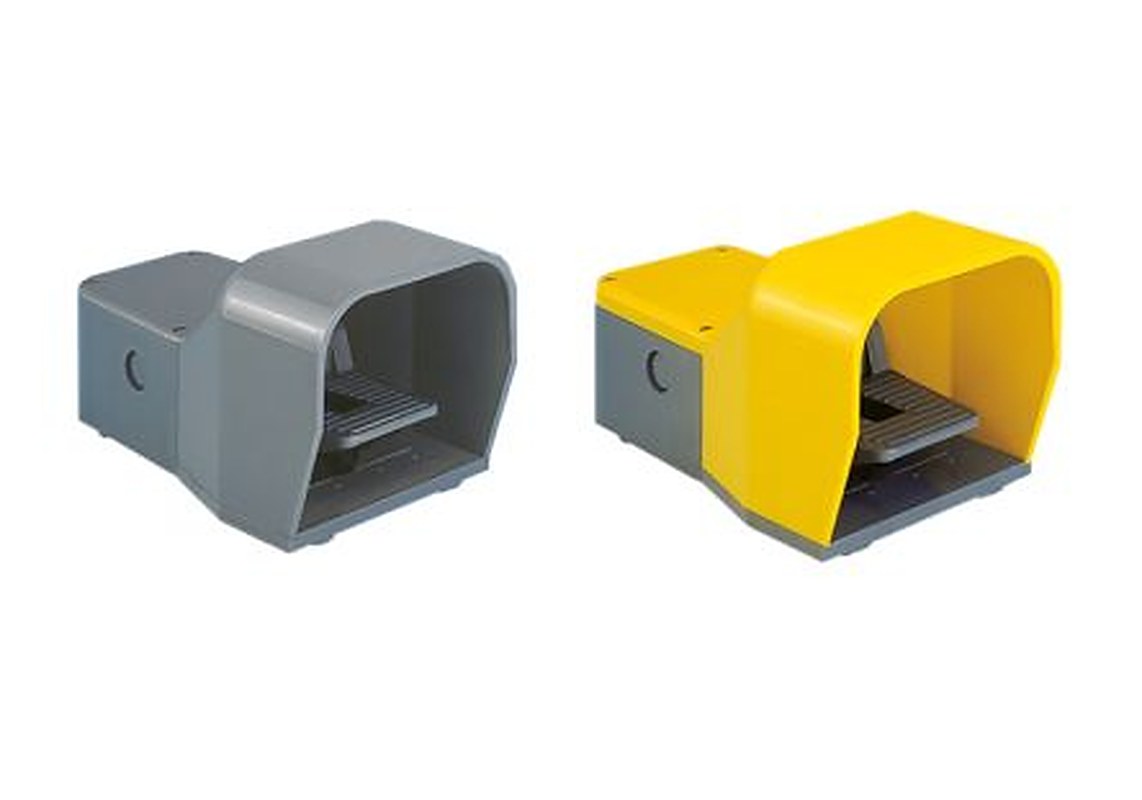 ABB -10 to 70°C Momentary On-Off Foot Switch - 1 NO/1 NC ABS 10A Contact Current, 130 V ac Contact Voltage