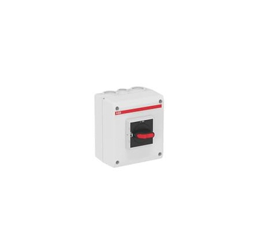 ABB 3-Pole Isolator Switch -, IP65, 32A, 7.5 kW