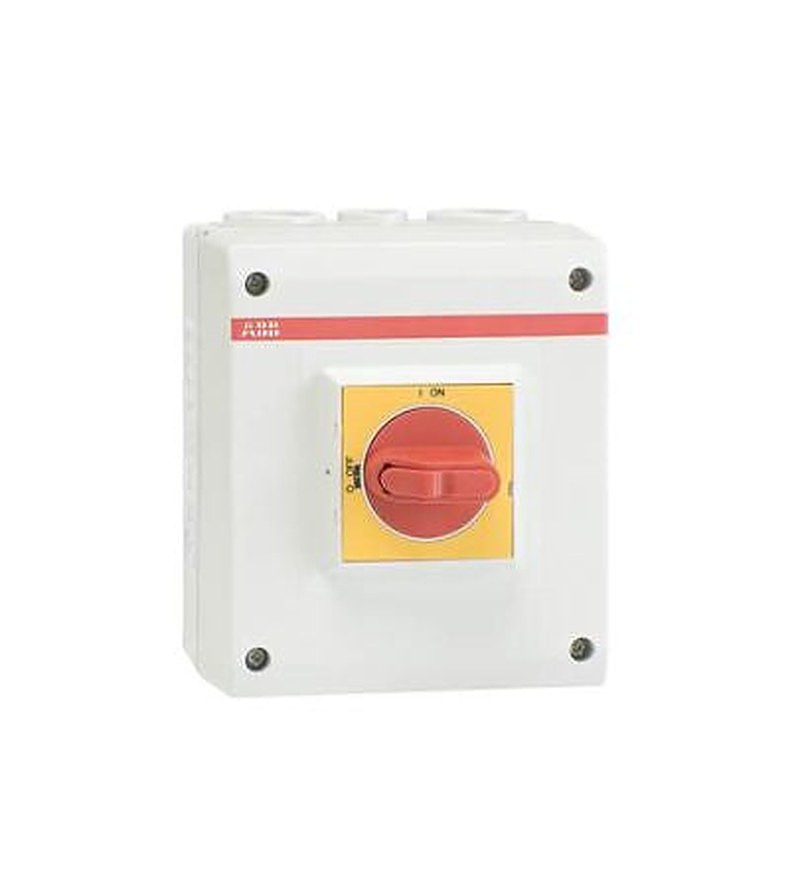 ABB 4-Pole DIN Rail Isolator Switch -, IP65, 16A
