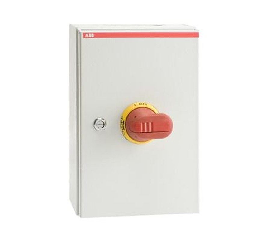 ABB 3-Pole Isolator Switch -, IP65, 100A, 37 kW