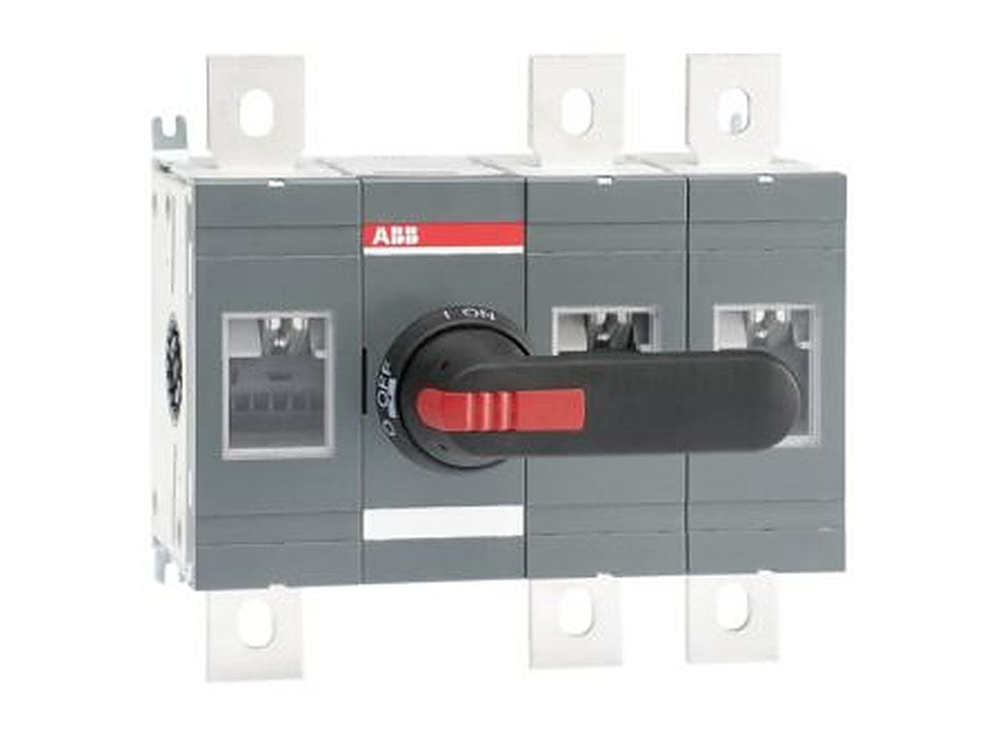 ABB 3-Pole Screw Switch Disconnector -, IP65, IP00, 630A, 630 kW