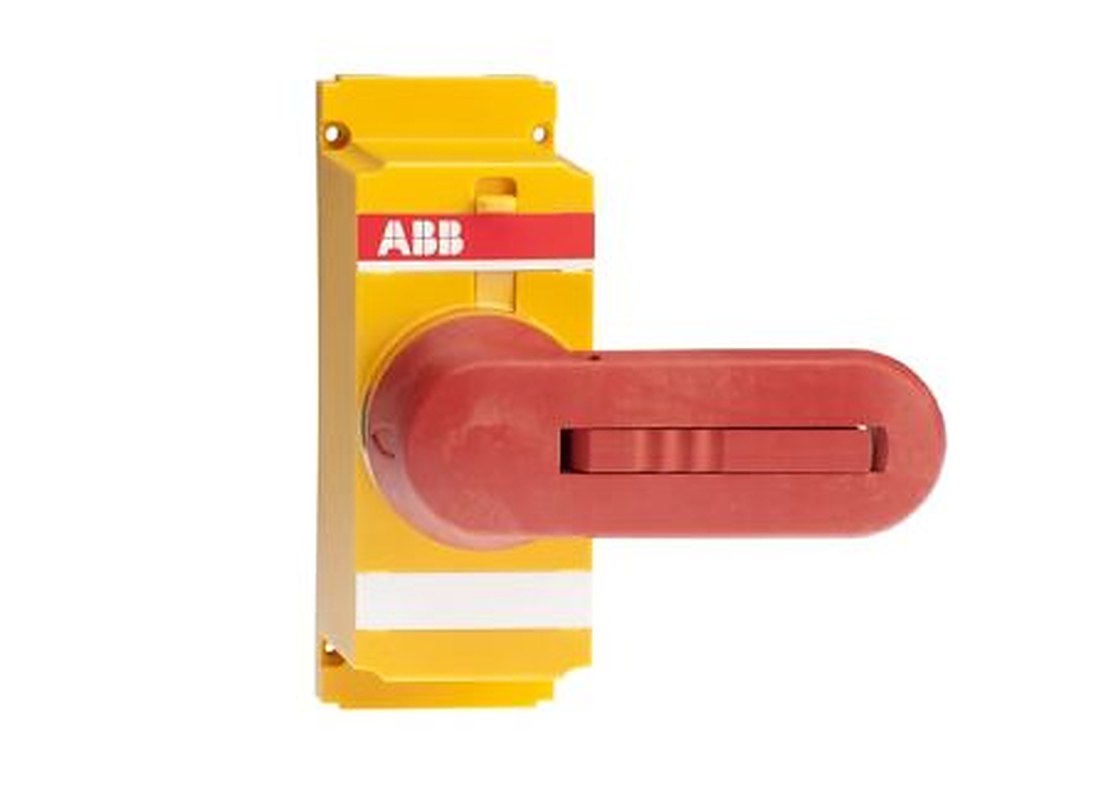 ABB Black Rotary Handle, 100 mm, OSVY Series