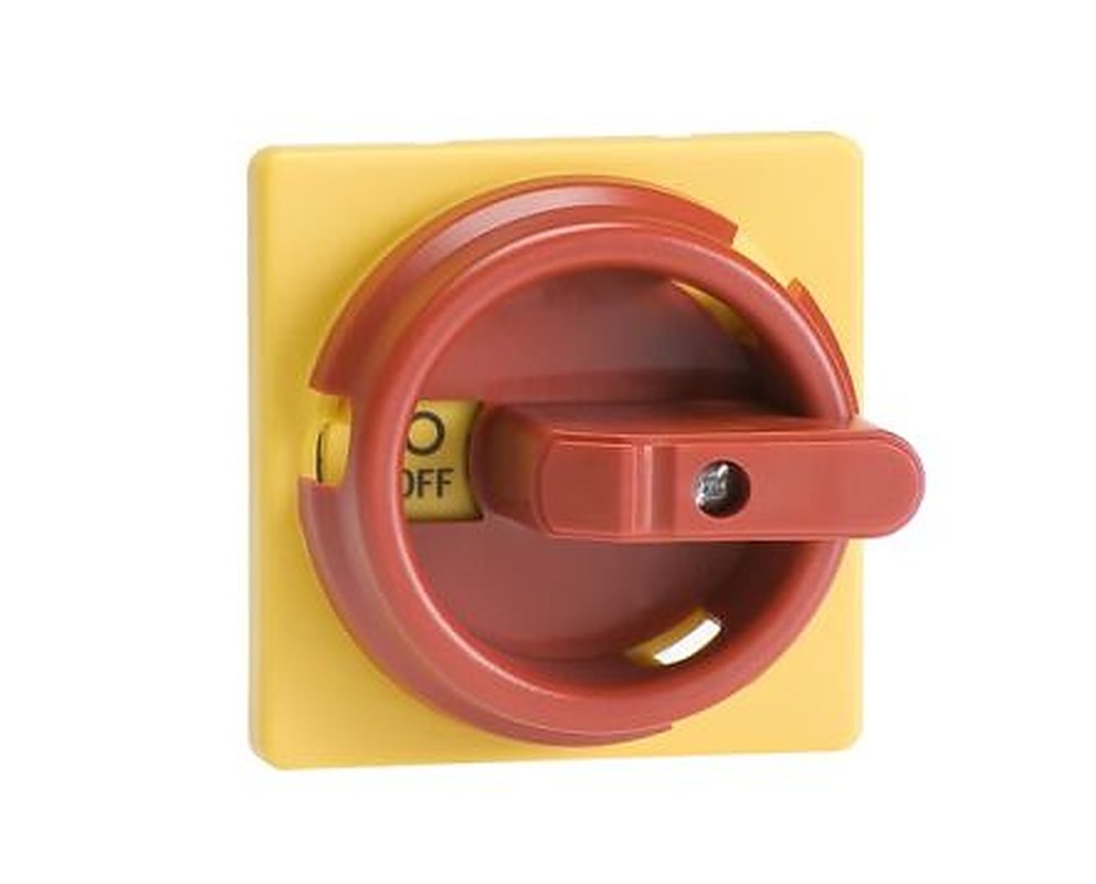 ABB Yellow, Red Rotary Handle, AC Series