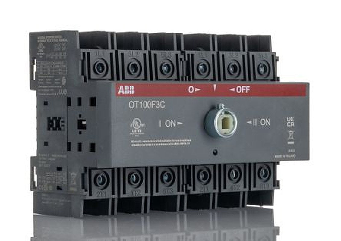 ABB 3-Pole Base Changeover Switch -, IP20, 0A