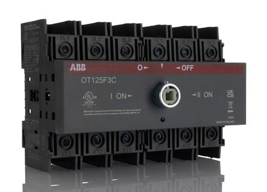 ABB 3-Pole Base Changeover Switch -, IP20, 0A