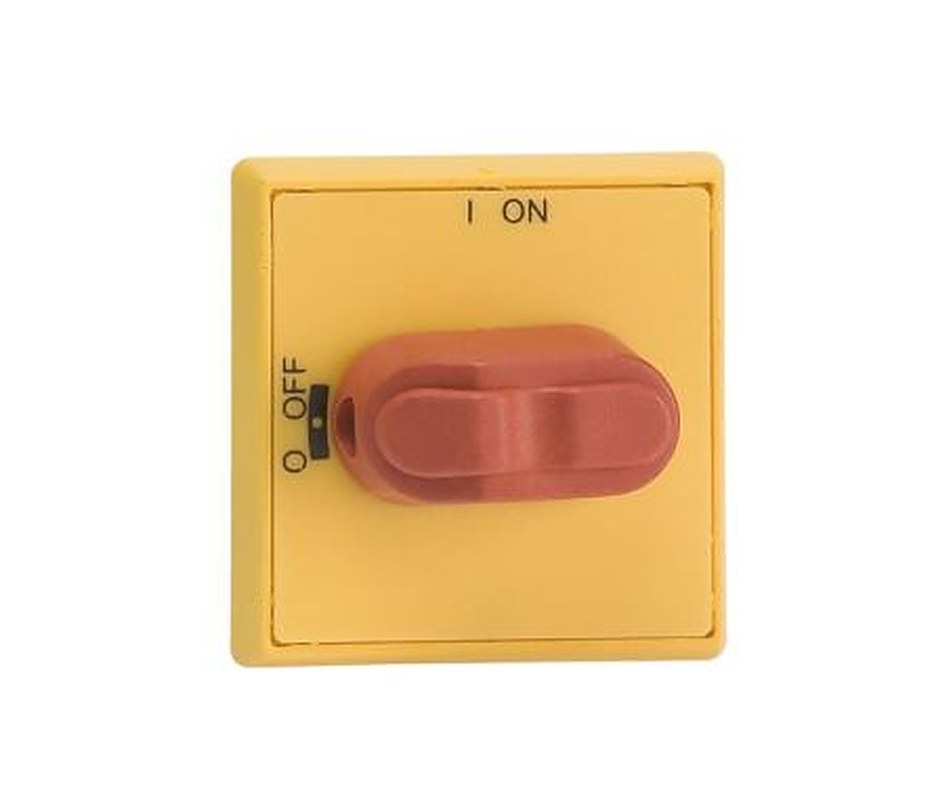 ABB Yellow, Red Rotary Handle, 35 mm, 1SCA10 Series