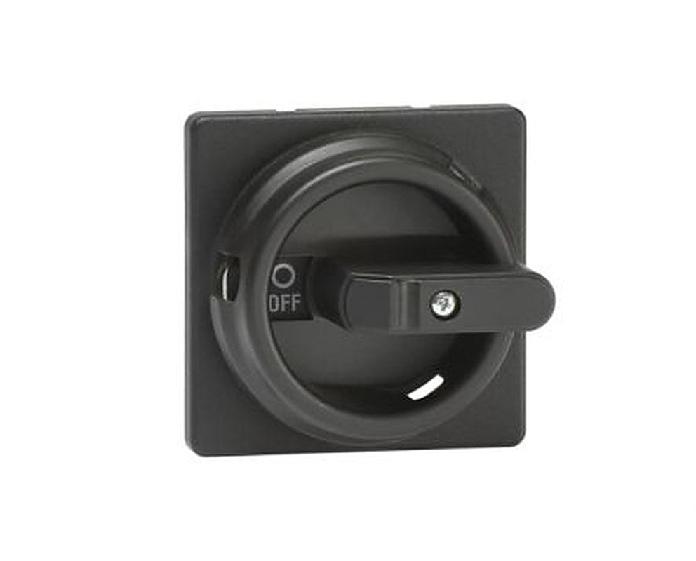 ABB Black Rotary Handle, 59 mm, OZ Series