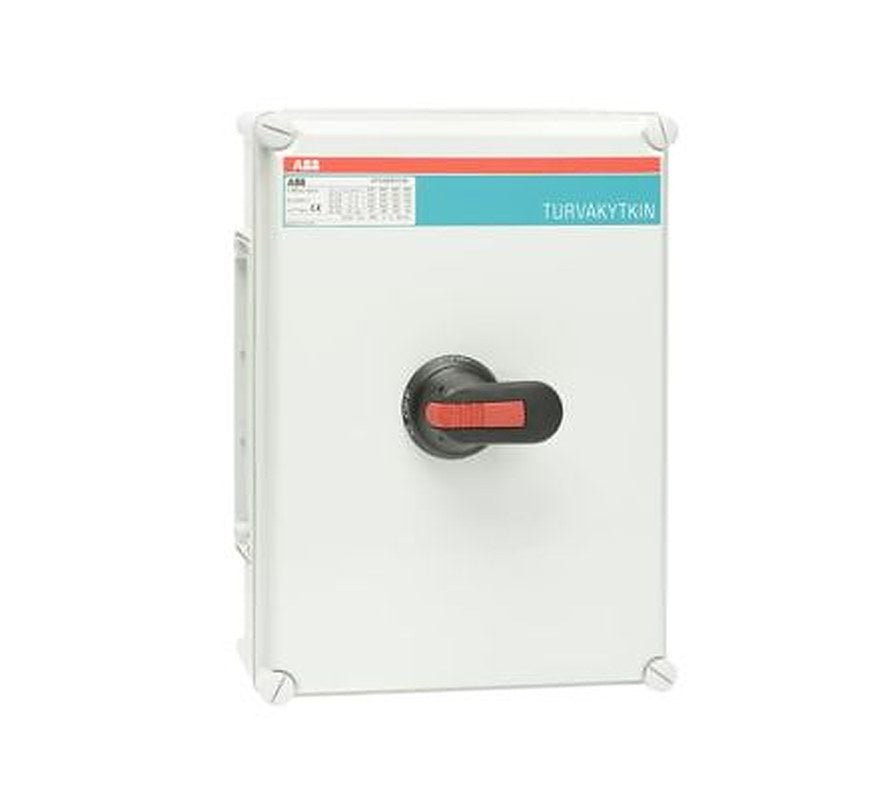 ABB 3-Pole Isolator Switch -, IP65, 90A, 45 kW
