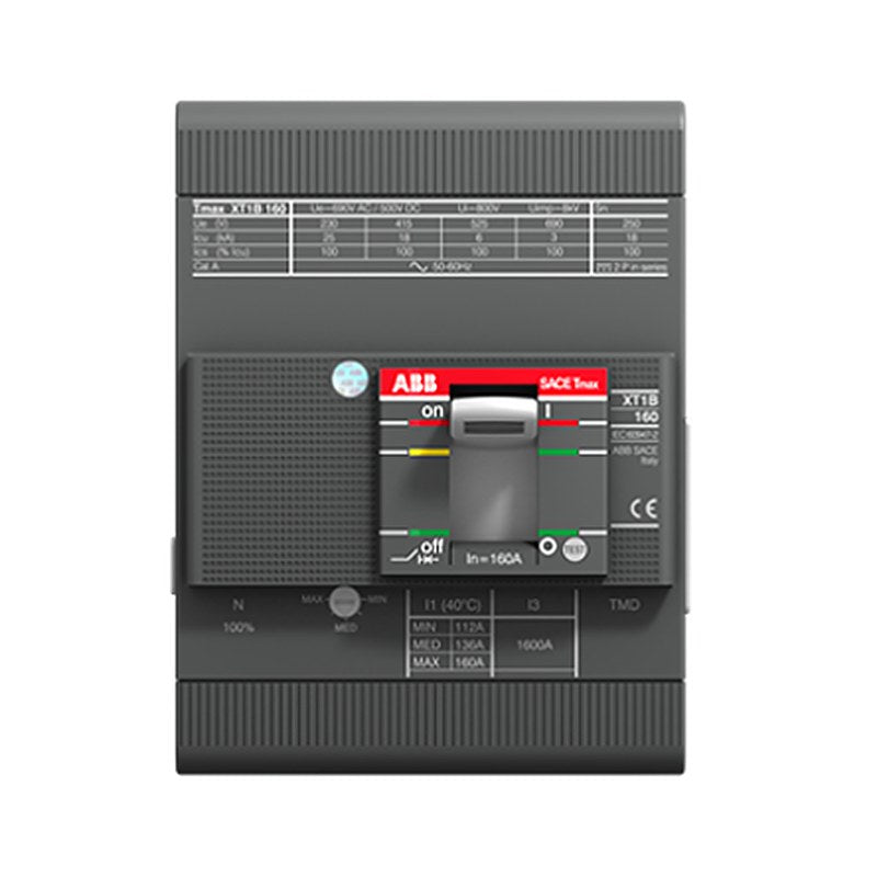 ABB, XT1B, 1SD Circuit Breaker 4-Pole 80A, Breaking Capacity 18 kA