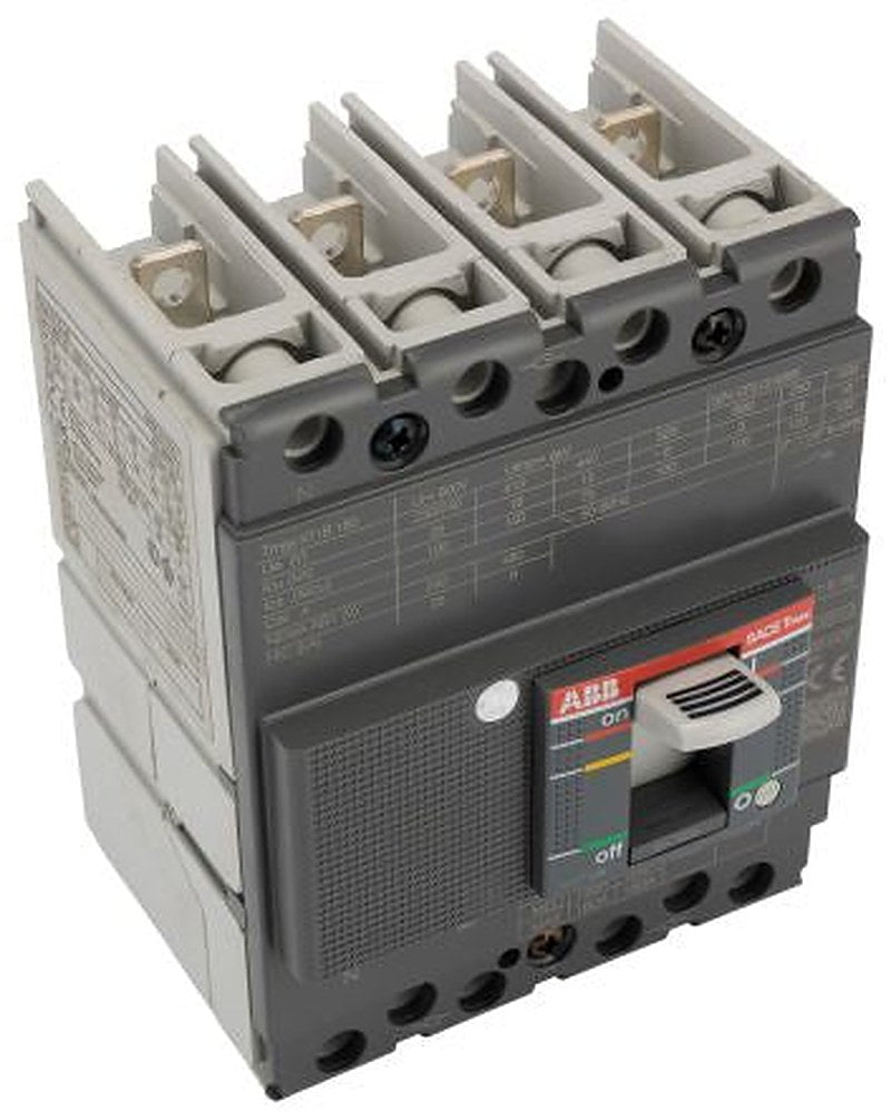 ABB, SACE Tmax XT, XT1B Molded Case Circuit Breaker 4-Pole 160A, Breaking Capacity 3 kA, Fixed