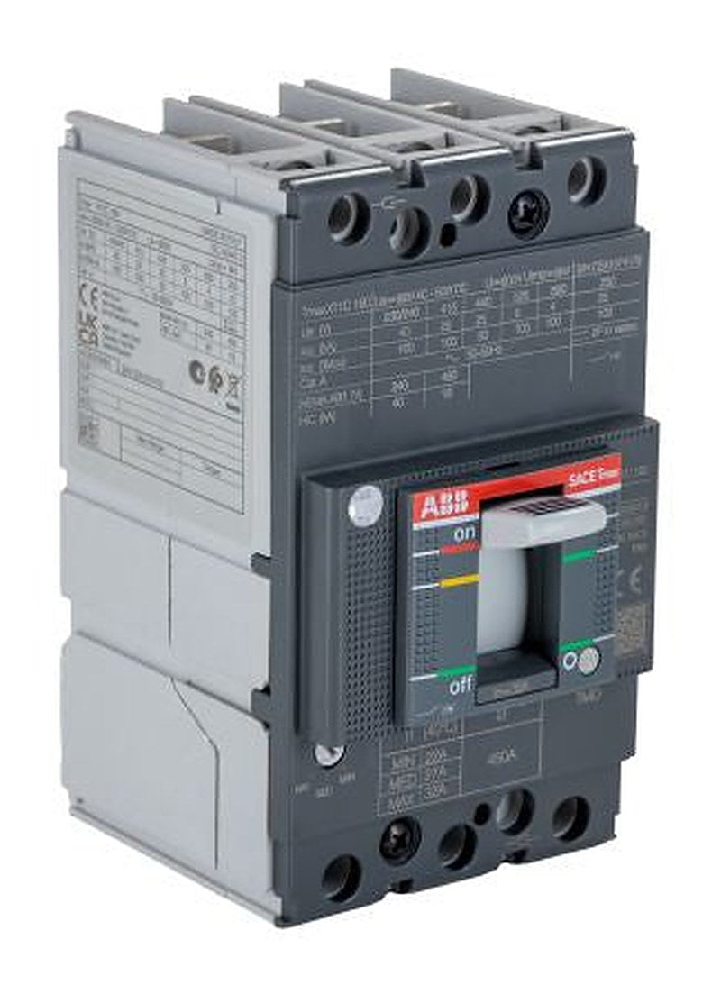 ABB, SACE Tmax XT, XT1C Molded Case Circuit Breaker 3-Pole 32A, Breaking Capacity 4 kA, Fixed